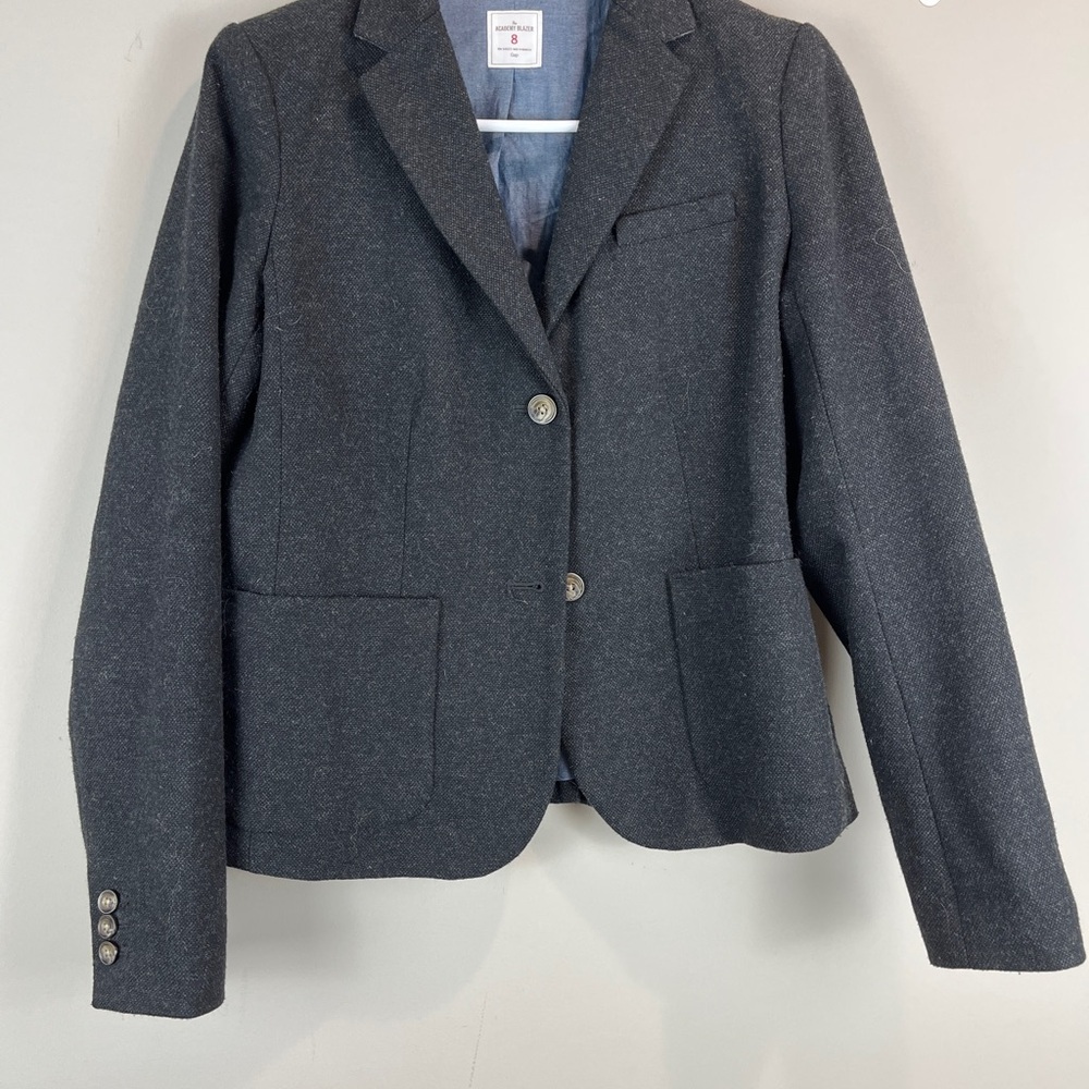 The Gap Academy Blazer, Grey Tweed Size 8